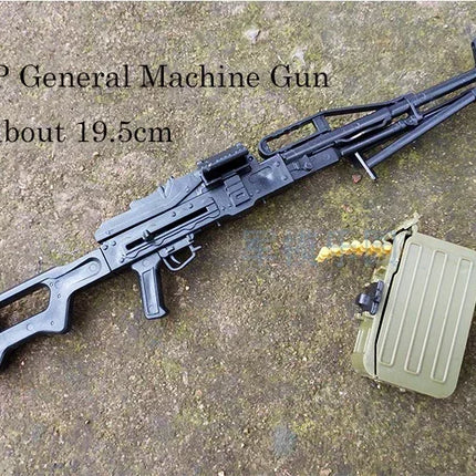 1/6 AK47 G36  TAVOR Assault Rifle Light Machine Gun PKP M240 RPK74 Plastic Assemble Model Kit Soldier Weapon Boy Toys