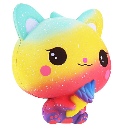 1pc Squishy Slow Rising Toys Simulation Food Cake Bread Ice Cream Soft Stress Relief Squeeze Toys For Children