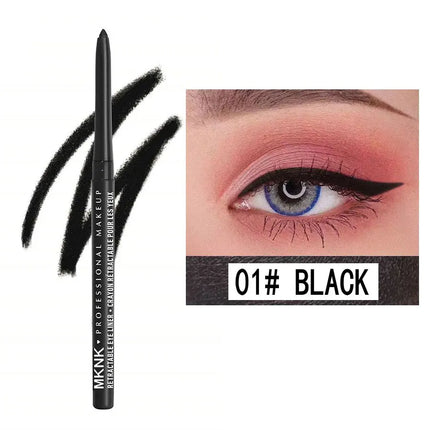 1pcs Luxurious Waterproof Long-Wearing Liquid Eyeliner - Smudge-Resistant, Transfer-Proof, Quick-Drying Formula With Easy