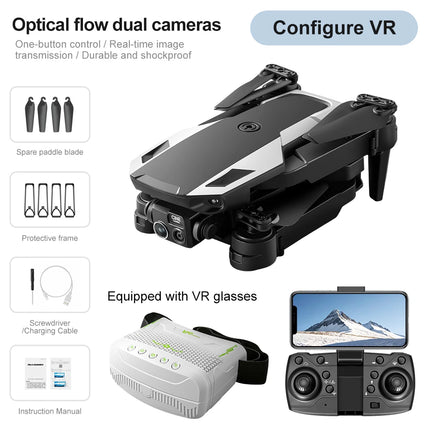 Lenovo M1/M1VR Foldable GPS Drone 4K HD Dual Camera Flow Positioning VR Glasses Portable Outdoor RC Aerial Quadcopter