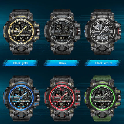 SANDA G style New Men's Watch 50M Waterproof Sports Military Quartz Watch For Male Electron Digital Wristwatch Reloj De Hombre