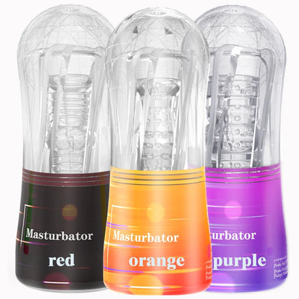 Transparent Vagina Adult Endurance Exercise Adult supplies Vacuum Pocket Cup Male Masturbator Cup Soft Pussy Sex Toys for Men