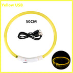 Yellow USB 50CM / XXL Neck 43-62 cm / China Mainland