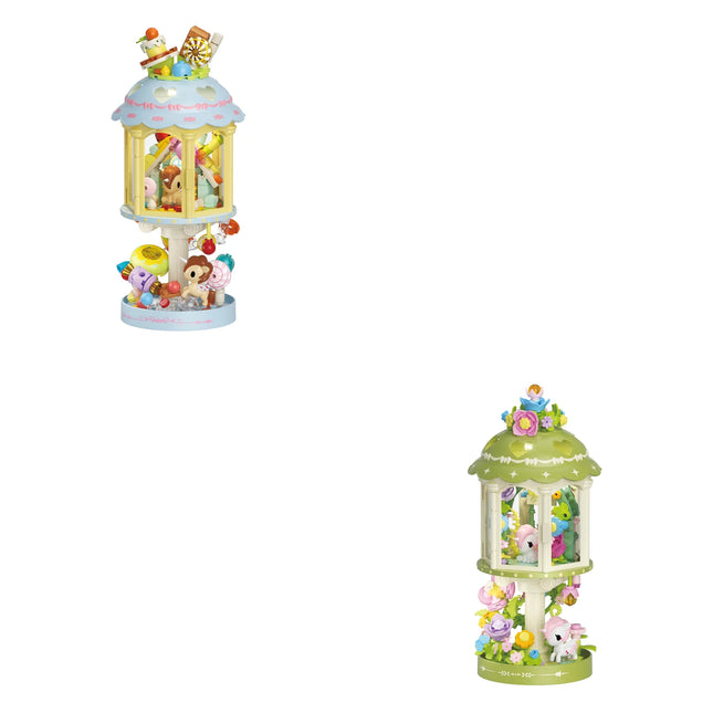 JAKI High Brick Building Blocks Toys Set, Forest Lighthouse Night Light, Home Decor, Educational Building Toys, Birthday Gift