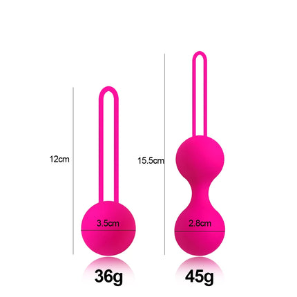 Beads Vaginal Ball Sex Toys for Women Silicone Smart Geisha Kegel Ball Simulator Vagina Chinese Ben Wa Ball Tightening Exerciser