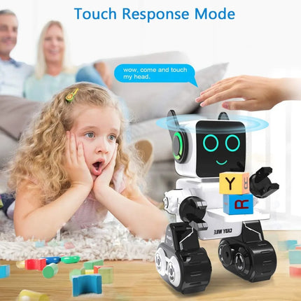 AI Robot Toy for Kids Smart RC Robots with Touch and Sound Control Robotics Intelligent Programmable Robot for Boys Girls Gift