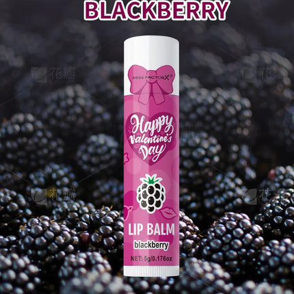 Women's Gifts 4PCS/Box Lip Balm Set Moisturizing and Glossy Suitable for Dry Lips Valentine's Day Gifts for
