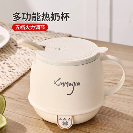 Personal Multifunction Wellness Cup, Ceramic Electric Heating Mug for Milk Tea Soup, Fast Portable Warmer for Travel Breakfast