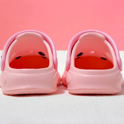 Girls' Slippers with Cute Charms Summer Garden Shoes Beach Sandals Non-slip Breathable Clogs for Girls Indoor & Outdoor Footwear