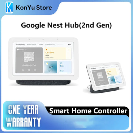 Genuine Google NEST HUB/GOOGLE NEST HUB (2ND GEN) Smart Home Controller Google Assistant with Warranty