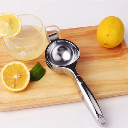 Manual Lemon Squeezer Zinc Alloy Citrus Press Heavy Duty Fruit Juicer for Orange Lime Hand Press Juicing Tool Kitchen Gadget
