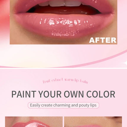 Gege Bear Moisturizing Color-changing Lip Balm with natural ingredients for soft, smooth lips all summer long