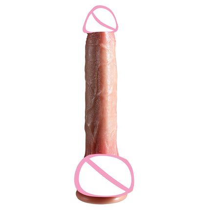 Realistic Huge Dildo Vibration For Female Masturbation Telescopic Penis Penetration Anal Vibrator Big Dick Sexy Adult Sex Toys