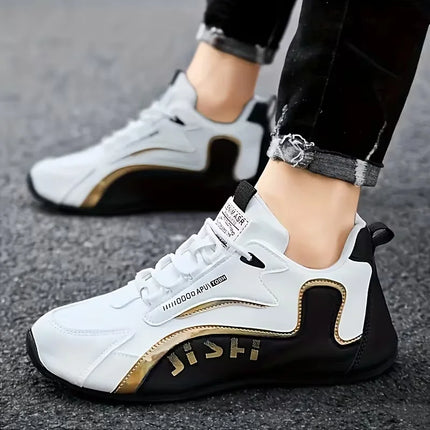 Men's Lightweight Breathable Training Shoes – Low-Top Lacing Style, Suitable for Gym Workouts, Daily Strolls, or Casual Wear. Th