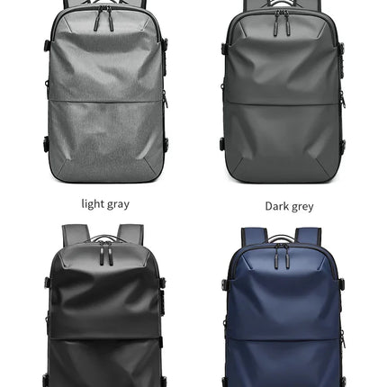 Men Travel Backpack vacuum compression 17 inch Laptop Business Large Capacity school Backpack Expanded outdoors Hiking backpack