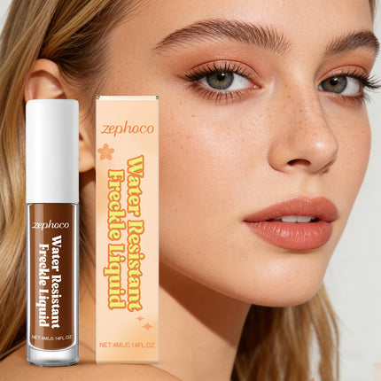 Waterproof Natural Simulation Freckle Stamp Pen Freckle Liquid Fake Dot Spot Easy Color Quick Dry Sweatproof Freckle Makeup Pen