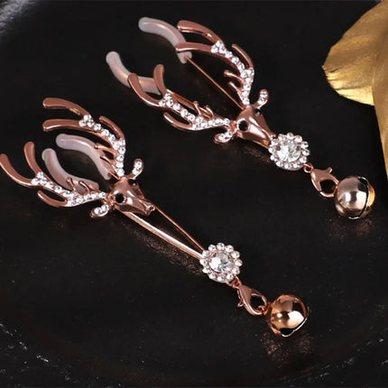 Female Adjustable Clitoris Nipple Clamp With Bell Stimulator Supplies Erotic Toys Punishment Devices Training Aids Sex Toys