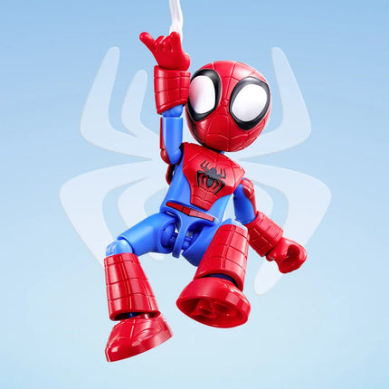 In Stock Genuine Blokees Marvel Spidey Amazing Friend Spider-Man Miles Ant-Man Anime Figure Action Figure Collection Toys Model
