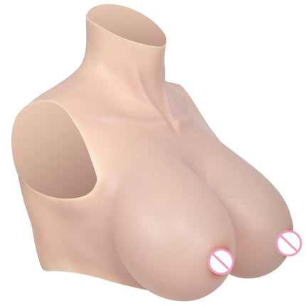 Drag Queen A - H Cup Silicone Breasts Forms Cosplay Fake Boobs Bodysuit Crossdressing Silicone Breast Plate Crossdresser Chest