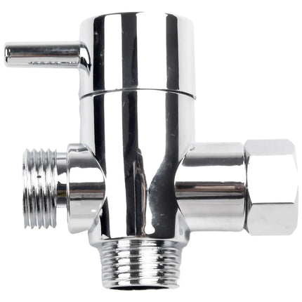 3 Way Shower Head Diverter Valve T Adapter Bath 1/2 Shower Head Mount Valve Diverter ABS Converter Bathroom Accessories