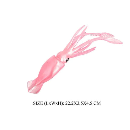 Simulation Marine Mollusc Plastic Model Figures Nautilus Ammonite Squid Octopus Figurine Sealife Animal Educational Toy For Kids