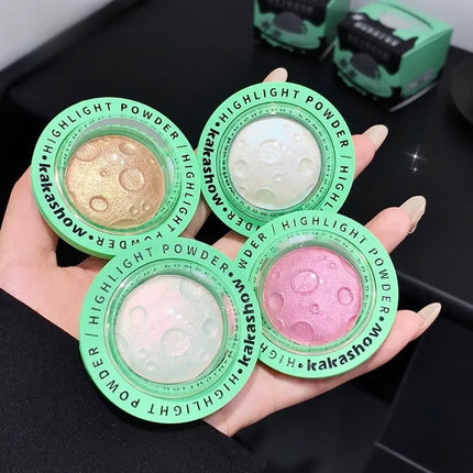 Highlighting Powder Korean Make up Fine Glitter for Face Long-Lasting Highlighting glow reicpe Contouring Luminous Finis