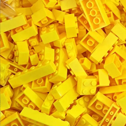 Creative 125g/250g DIY Colorful Building Blocks Bulk Set Classic Assembly Educational Small Pellet Bricks Toys For Kids Gifts
