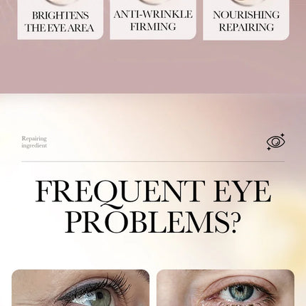 SADOER Retinol Eye Serum for Eyes skincare Anti Dark Circles Moisturizing Firming Nourishing Eye Cream Skin Care Products
