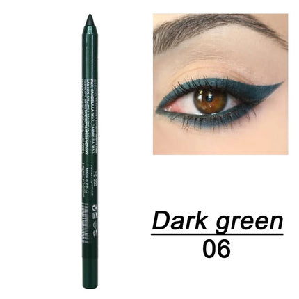 Colorful Eyeliner Pen Pearl Eyeliner Glue  Long-Lasting Liner for Eyelids And Eyebrows