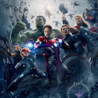 Marvel-12 / Polyester 150x220cm