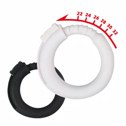 Penis Erection Ring Penis Circumcision Corrector Delayed Ejaculation Locking Cock Ring Adjustable Silicone Adult Products