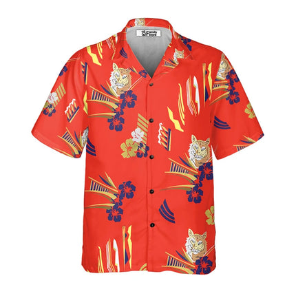 Hawaii Funny Shirt For Men 3d Print Summer Loose Hawaiian Beach Tops Casual Short Sleeve Lapel Blouse Streetwear Male Clothes