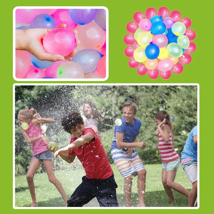 111Pcs Funny Water Polo Ball Bomb Summer Pool Party Polo Beach Summer Outdoor Quick-Fill Water Ball Toys