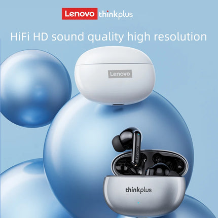 Lenovo TWS Earbuds Bluetooth 5.3 HiFi Sound Noise Reduction Touch Control Long Battery Life Sports Headphones with Mic