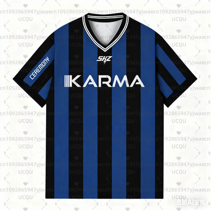 26New Summer/Autumn Adult/Kids Women's Men's Boys' Casual Sporty KARMA Ceremony 3D Print Graphic T-Shirt Girl Tee Sports T-shirt