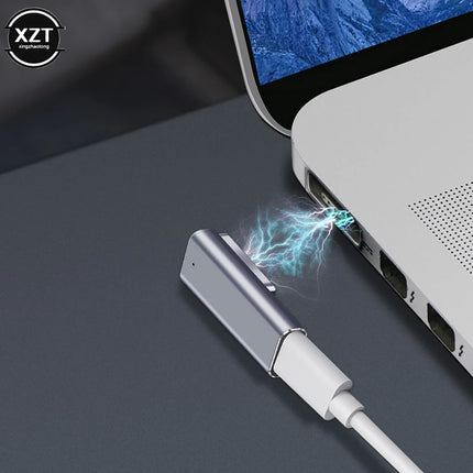 NEW Quality Magnetic USB C Adapter Type C to Magsaf* 2 /DC5521 to magsaf1 Connector PD Quick Charge Adapter For MacBook Air/Pro