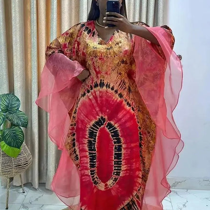 African Women Dresses Traditional African Clothing Ankara Clothing Middle Eastern Vintage Robe Tunic Muslim Kaftan Maxi Dress