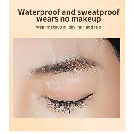 GECOMO Two-color Air Cushion Eyebrow Powder Color Waterproof and Sweat-proof Long-lasting Eye Brow Cream