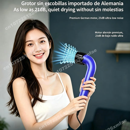 200 Million Anion Blow Dryer Professinal Leafless Hair Dryer Negative Lon Hair Care Quick Home Powerful Hairdryer Constant HD18