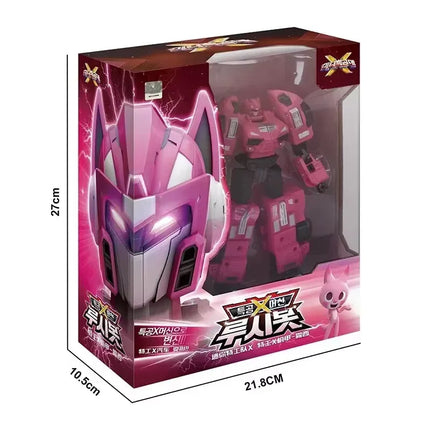 Mini Transformation Action Figures Robot Toys Force X Simulation Car Airplane Deformation Agent