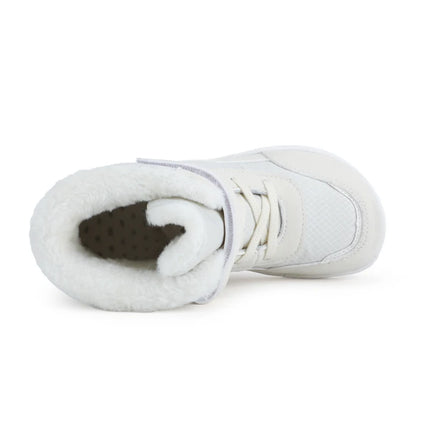 2024 Kids Wide Toe Barefoot Snow Boots | Boys/Girls Winter Minimalist Sneakers | Girls Boys Warm Boot Toddler Little Big Kids