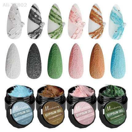 3D Relief Gel Nail Polish, Carving Plaster, Drawing Gel Effect, Painting Gel, Lacquer Varnish, Nail Art