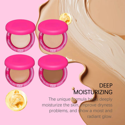Peptide Bounce Balm Foundation Hydrating Age Defying Makeup For Mature Skin Full Coverage Waterproof Hydrating Balm Foundation