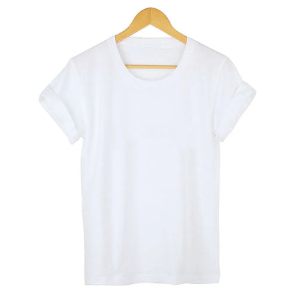 Women's T-shirt 100% Cotton Paris Fashion Short Sleeved Top Loose Plus Size Shirt Short Sleeves Women Tee Cotton Women's T-shirts
