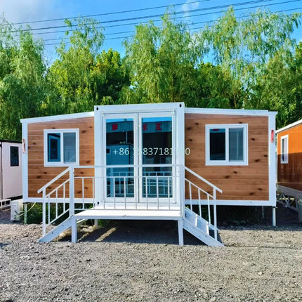 Foldable Container House 3 Bedroom 20ft Modular Container House Casas Prefabricadas Mobile Tiny Home Expandable Container House