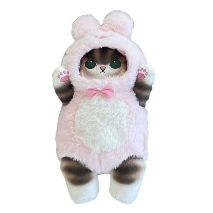 In Stock Genuine Mofusand Vinyl Series Blind Box Shark Cat Surprised Box Plush Toy Cute Doll Ornaments Kids Toys Birthday Gift