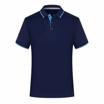 Quick Dry Clothes Polo Shirt Enterprise Custom Tooling Lapel Short-sleeve T-shirt Advertising Shirt Embroidery logo Work Clothes