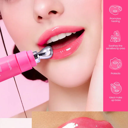Fruit-flavored Enhancing Complexion Lip Serum, Hydrates and Moisturizes, Does Not Stick To The Cup, Convenient for Daily Use