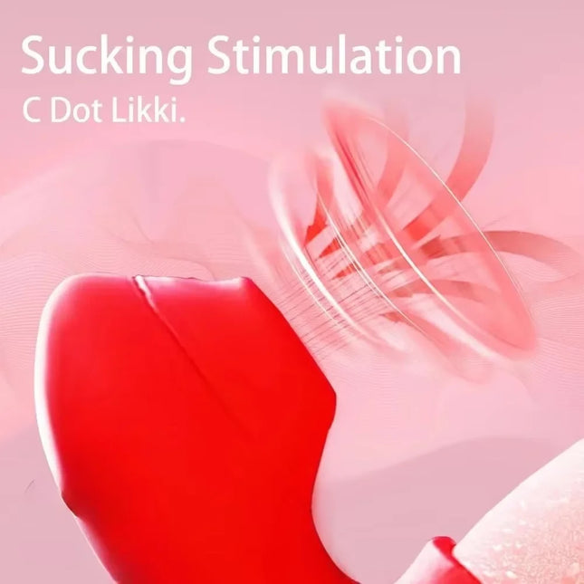 Powerful Tongue Vibrator Female Licking Clitoris Nipple Stimulator Sucking Vagina Massager Masturbation Sex Toys for Women 18+