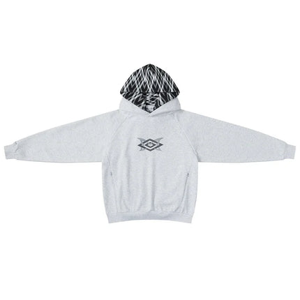 Winter Warm Oversized Hoodie Sweatpants Fashion Geometric Print Casual Streetwear Cozy Loungewear 2026 New